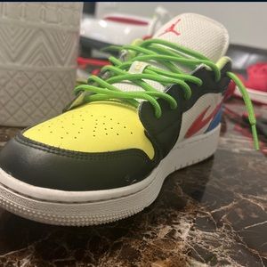 Jordan 1 “funky patterns “